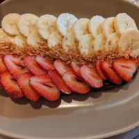 Modified peanut toast at Zeleno in Washington