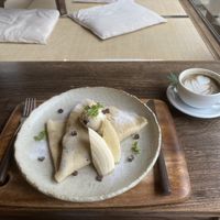 Pancakes!  at Yasai Cafe Meguri in Nikko