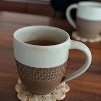 Honeybush tea at Yasai Cafe Meguri in Nikko