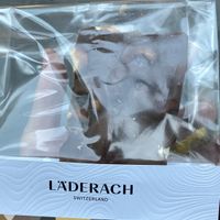 Vegan cashew milk chocolate with cashews  at Läderach Chocolatier Suisse  in New York City