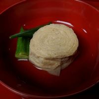 Fried Yuba at Gyoshintei in Nikko