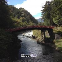 Landmark for Gyoshintei , in shrine area north of bridge  at Gyoshintei in Nikko