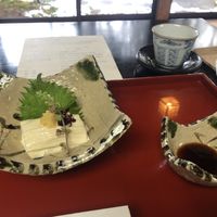 Soft Yuba (soy milk skin) at Gyoshintei in Nikko