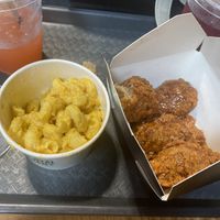 Mac n cheese and honey heat wings 5/5  at B.A.D. Gyal Vegan in Marietta