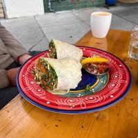 Vegan burrito 🌯   at Savoy Cafe and Deli in Santa Barbara