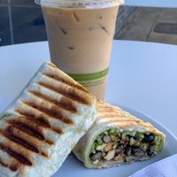 Vegan Chorizo Wrap at Burien Press in Burien