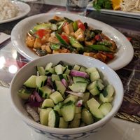 Cucumber Salad at Thai House in Fairbanks