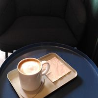 Vegan soymilk café latte at co_n.text - Maybe closed in Incheon