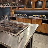 Bread station at Pacini in Shawinigan