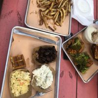   at Pure Grit BBQ in New York City