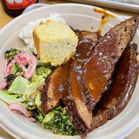 BBQ Plate  at Pure Grit BBQ in New York City