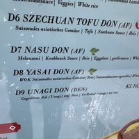 two vegan items  at MITO in Vienna