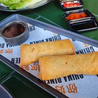 Spring rolls at China Diner Double Bay in Double Bay