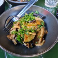 Mushroom and eggplant at China Diner Double Bay in Double Bay