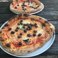 Pizza! Cheese wasn’t sticky either   at The Chapel in Taunton