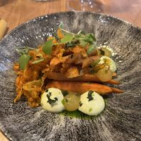 Charred smoked carrots  at Ravintola Filipof in Joensuu