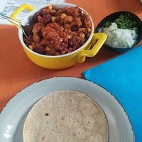 Cazuelita at Taquería Las Calacas in Gijon