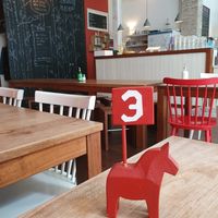 Interior at Karlsons Skandinavische Köstlichkeiten in Hamburg