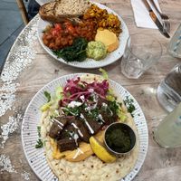 Both Meals Together   at Megan's at The Old Bell in St Albans