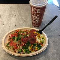 Vegan Bowl at Pancheros in Apple Valley