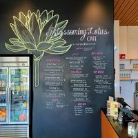 Interior wall at Blossoming Lotus in Portland