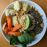 Golden Dragon Bowl at Blossoming Lotus in Portland