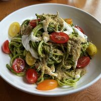 zucchini noodles - OUTSTANDING!  at Blossoming Lotus in Portland