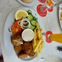 Zuchhini balls at Tea for Two in Paphos