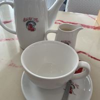 Tea with oat milk  #Veganuary at Tea for Two in Paphos