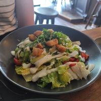 Avocado salad (vegan) at The Holyrood 9A in Edinburgh