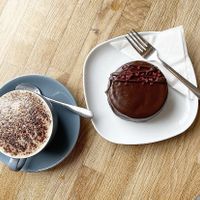   at Tom's Cakes in St Ives