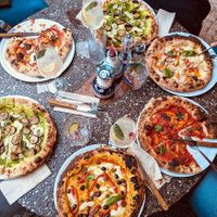 greatest vegan pizza I've ever tasted at Al Catzone Pizza Napovegana in Berlin