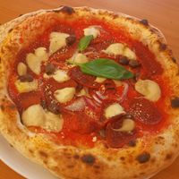 Pizza Diavola at Al Catzone Pizza Napovegana in Berlin