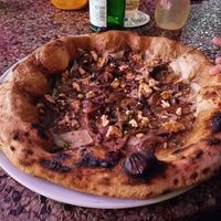 Mushrooms pizza: just perfect. at Al Catzone Pizza Napovegana in Berlin