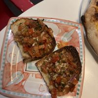 Bruschetta (amazing)  at Al Catzone Pizza Napovegana in Berlin