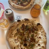 loved the pizza with potatoes!!  at Al Catzone Pizza Napovegana in Berlin