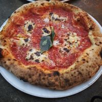 Margherita at Al Catzone Pizza Napovegana in Berlin