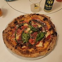 Billie Pizza with eggplant at Al Catzone Pizza Napovegana in Berlin
