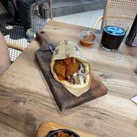 Falafel wrap  at OPA - Greek Street Food in Tirana