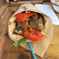   at OPA - Greek Street Food in Tirana