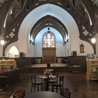 Bamse Coffee & Roaster interior at Bamse Coffee and Roaster in Shamokin