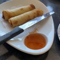 Spring rolls  at Thai Thai Cocoa Village in Cocoa