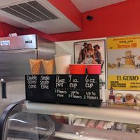 Cups and cones available at PussyCat Gelato in Scottsdale