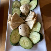 Hummus app at Mellow Mushroom in Fayetteville