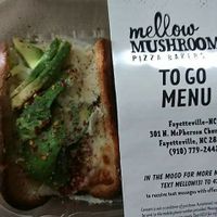 I purchased a warm Avocado Sub  and it was Delish at Mellow Mushroom in Fayetteville