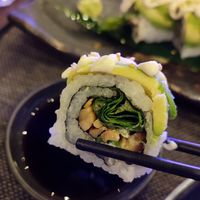 Vegan roll at Zenbu Kuro Eatery and Sushi Bar in Chiang Mai