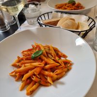Penne Arrabbiata at La Dolcevita in Bellagio