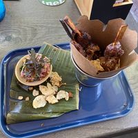 Vegan saté  at Foodbar 14tien in Herpen