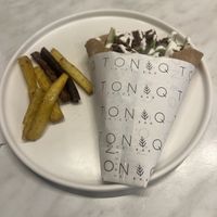 Vegan shawarma   at Toniq in Cebu