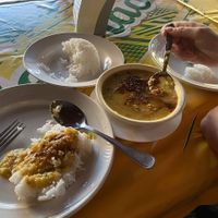 Lentils curry at Nazim Indian Restaurant in Vang Vieng